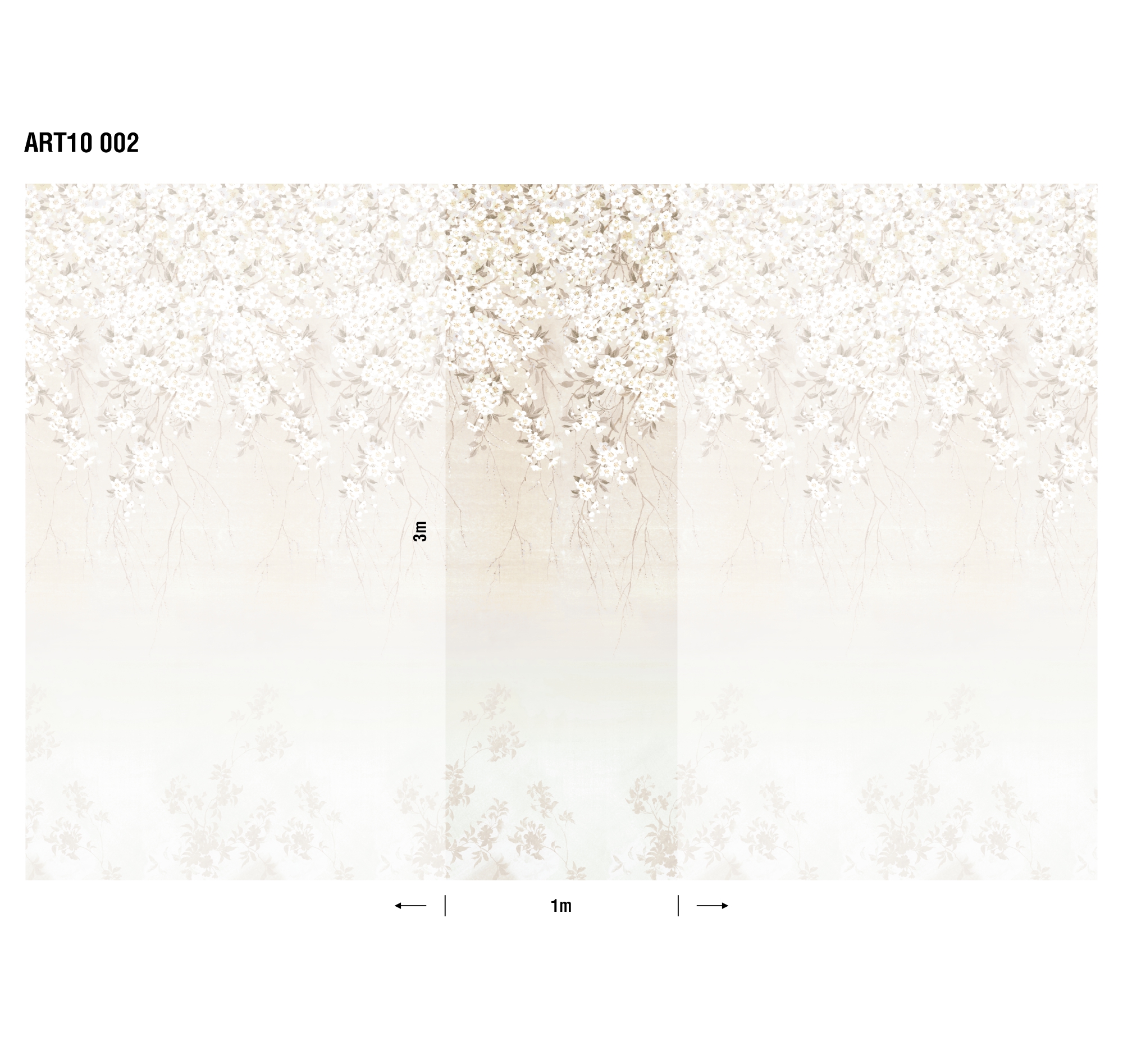 Панно Loymina Пейзаж Сады ART10 002 3×1